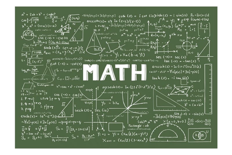 Fototapet Mathematical Formulas 300x210 - Artgeist sp. z o. o. - Inredning - Tapet - Fototapet