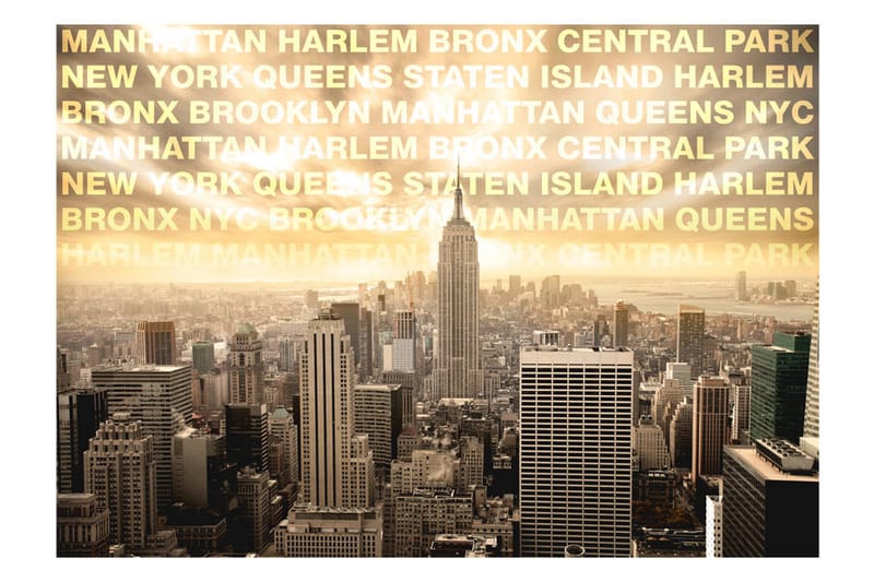 Fototapet Neighborhoods Of New York 300x210 - Artgeist sp. z o. o. - Inredning - Tapet - Fototapet