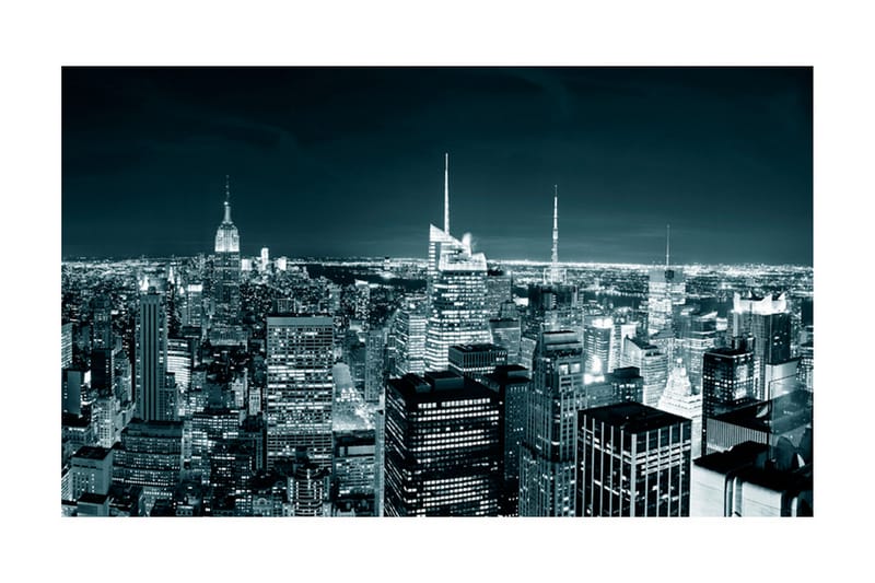 Fototapet New York Nattliv 450x270 - Artgeist sp. z o. o. - Inredning - Tapet - Fototapet