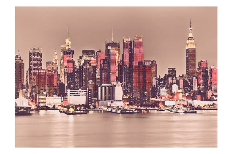 Fototapet NY Midtown Manhattan Skyline 200x140 - Artgeist sp. z o. o. - Inredning - Tapet - Fototapet