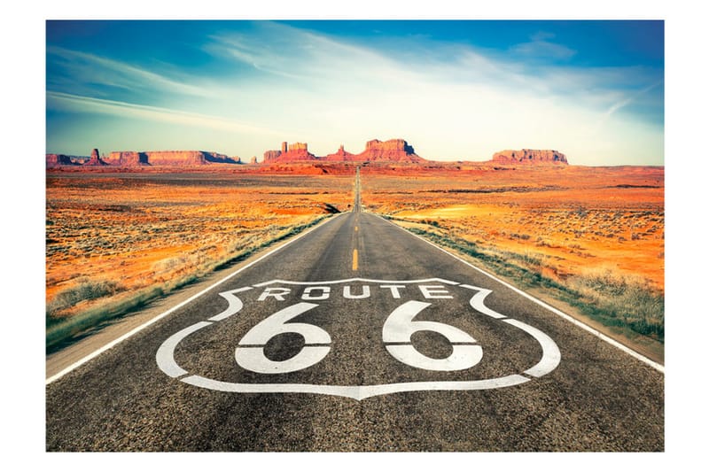 Fototapet Route 66 350x245 - Artgeist sp. z o. o. - Inredning - Tapet - Fototapet