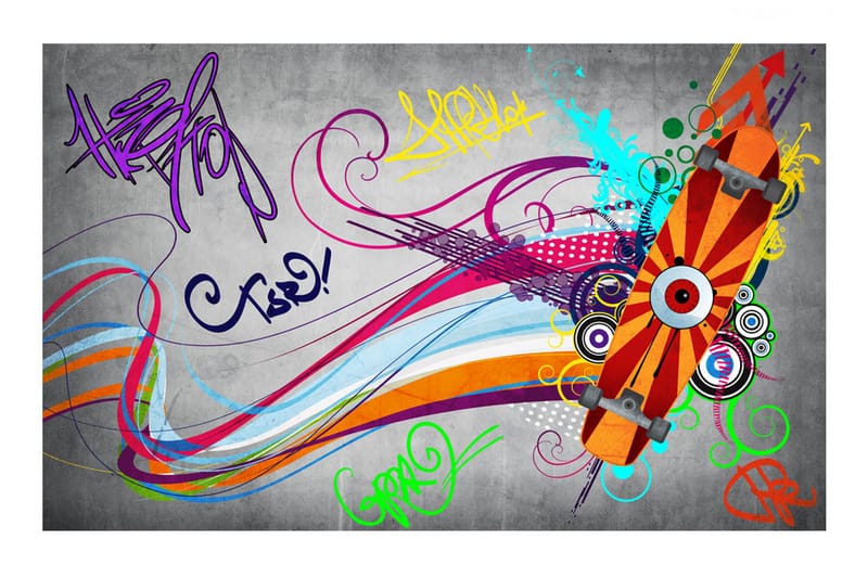 Fototapet Skateboard 100x70 - Artgeist sp. z o. o. - Inredning - Tapet - Fototapet