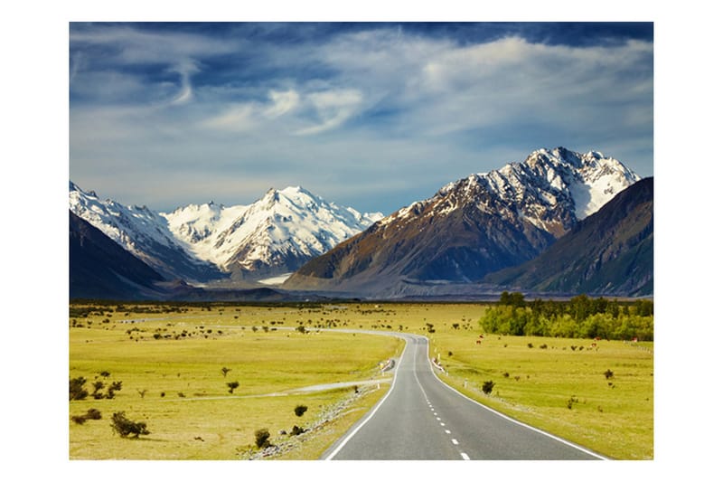 Fototapet Southern Alps New Zealand 350x270 - Artgeist sp. z o. o. - Inredning - Tapet - Fototapet