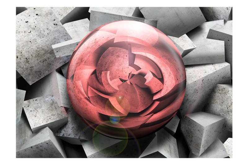 Fototapet Stone Rose 100x70 - Artgeist sp. z o. o. - Inredning - Tapet - Fototapet