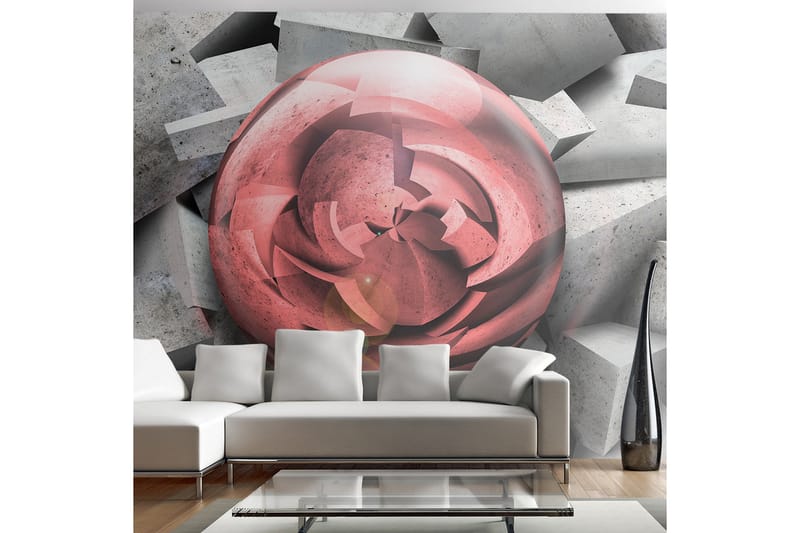 Fototapet Stone Rose 100x70 - Artgeist sp. z o. o. - Inredning - Tapet - Fototapet