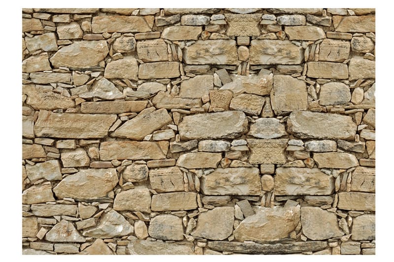 Fototapet Stone Wall 200x140 - Artgeist sp. z o. o. - Inredning - Tapet - Fototapet