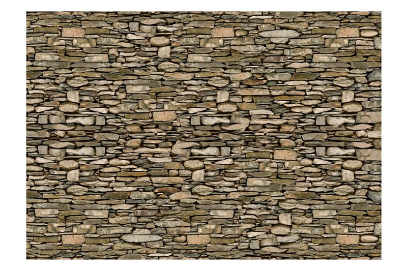 Fototapet Stone Wall 250x175 - Artgeist sp. z o. o. - Tapeter vardagsrum - Fototapet - Kökstapeter - Tapeter sovrum & sovrumstapet