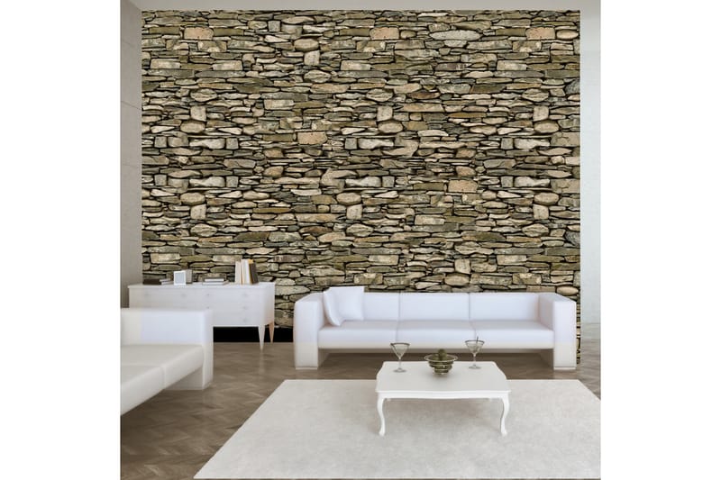 Fototapet Stone Wall 350x245 - Artgeist sp. z o. o. - Inredning - Tapet - Fototapet