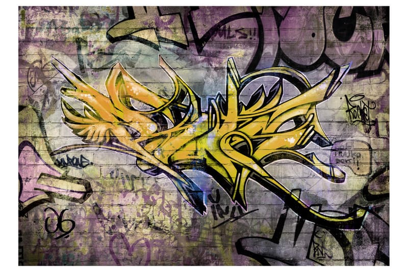 Fototapet Stunning Graffiti 250x175 - Artgeist sp. z o. o. - Inredning - Tapet - Fototapet