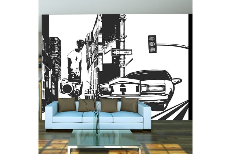 Fototapet Urban Stil 200x154 - Artgeist sp. z o. o. - Inredning - Tapet - Fototapet