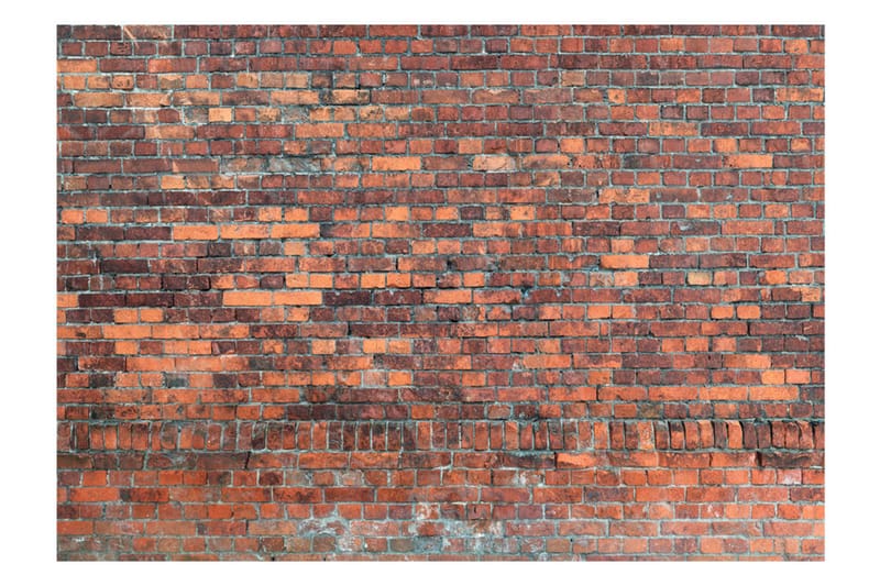 Fototapet Vintage Wall Red Brick 250x175 - Artgeist sp. z o. o. - Inredning - Tapet - Fototapet