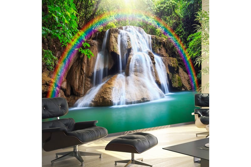 Fototapet Waterfall Of Fulfilled Wishes 100x70 - Artgeist sp. z o. o. - Inredning - Tapet - Fototapet