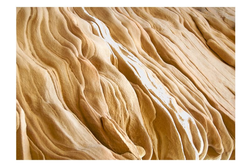 Fototapet Wavy Sandstone Forms 250x193 - Artgeist sp. z o. o. - Inredning - Tapet - Fototapet