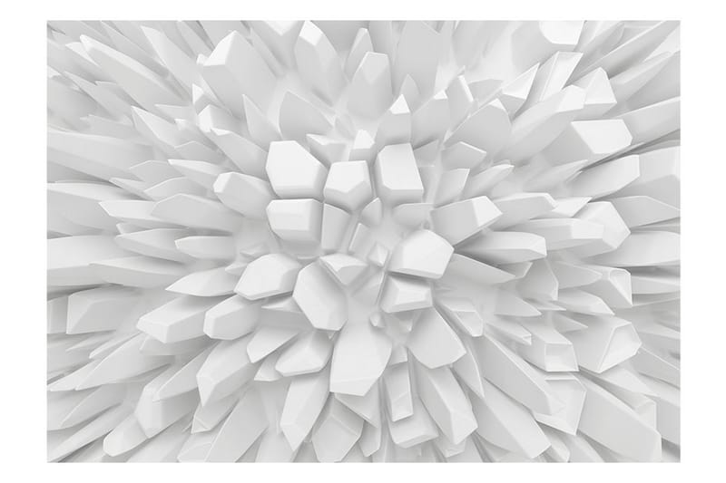 Fototapet White Dahlia 150x105 - Artgeist sp. z o. o. - Inredning - Tapet - Fototapet