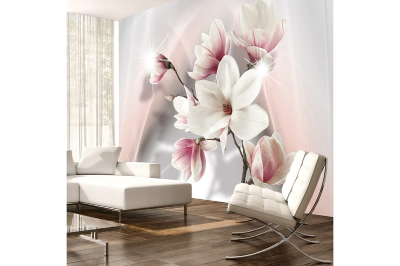 Fototapet White Magnolias 350x245 - Artgeist sp. z o. o. - Inredning - Tapet - Fototapet