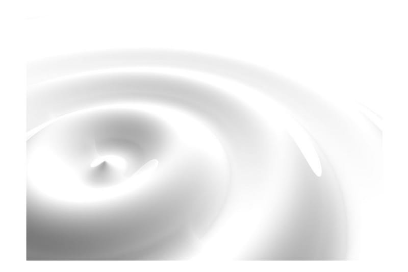 Fototapet White Swirl 200x140 - Artgeist sp. z o. o. - Tapeter vardagsrum - Fototapet - Kökstapeter - Tapeter sovrum & sovrumstapet