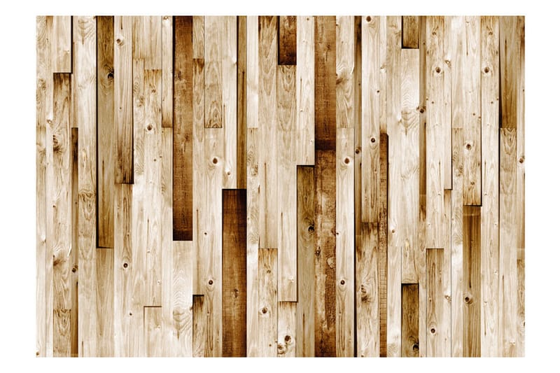 Fototapet Wooden Boards 350x245 - Artgeist sp. z o. o. - Inredning - Tapet - Fototapet