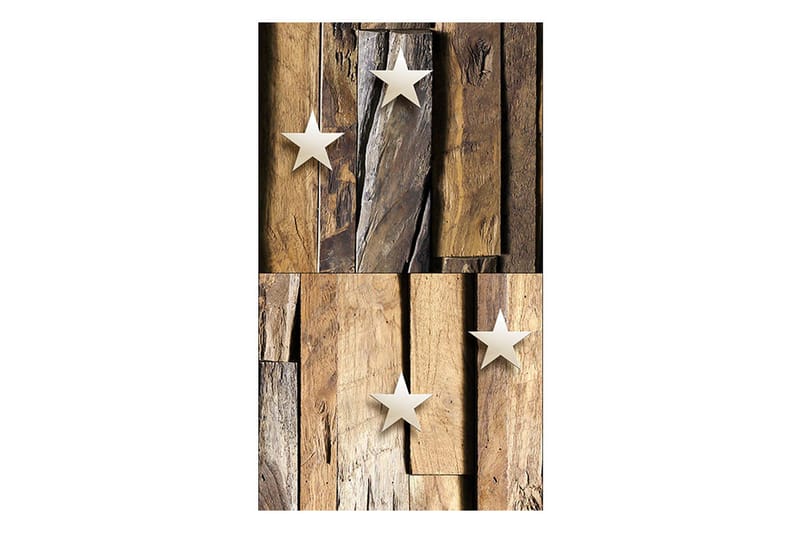 Fototapet Wooden Constellation 50x1000 - Artgeist sp. z o. o. - Inredning - Tapet - Fototapet