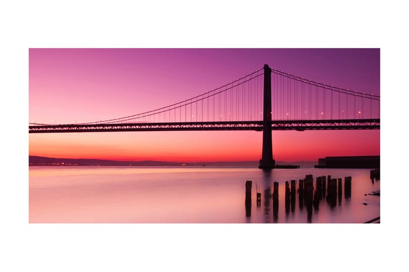 Fototapet XXL Bukt San Francisco 550x270 - Artgeist sp. z o. o. - Inredning - Tapet - Fototapet