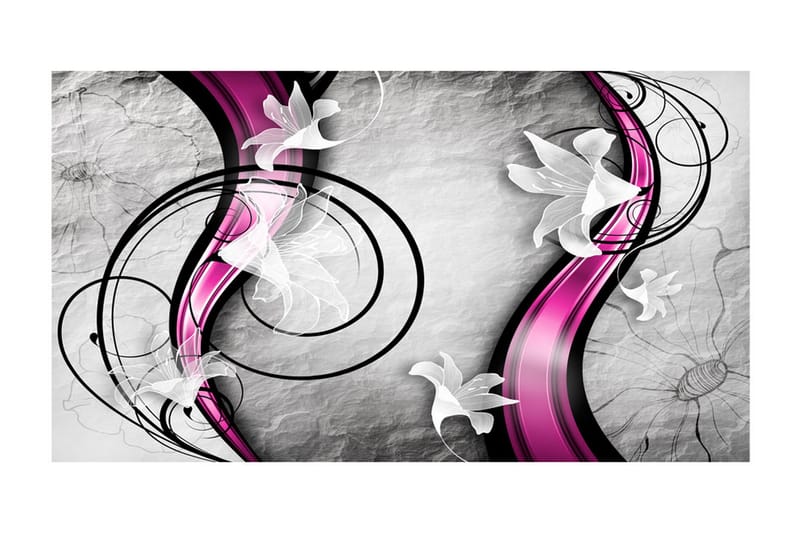 Fototapet XXL Flowery Ribbon 500x280 - Artgeist sp. z o. o. - Inredning - Tapet - Fototapet