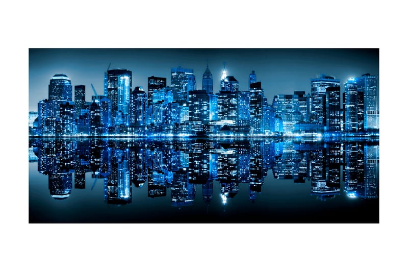 Fototapet XXL Ocean Av Ljus NYC 550x270 - Artgeist sp. z o. o. - Inredning - Tapet - Fototapet