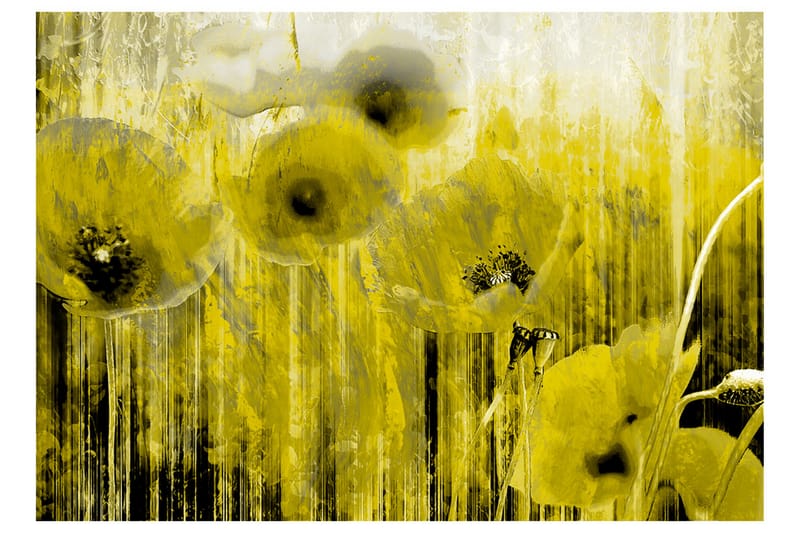 Fototapet Yellow Madness 400x280 - Artgeist sp. z o. o. - Inredning - Tapet - Fototapet