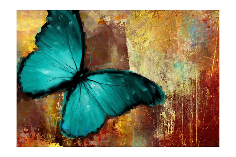 Fototapet Painted Butterfly 400x270 - Artgeist sp. z o. o. - Inredning - Tapet - Fototapet