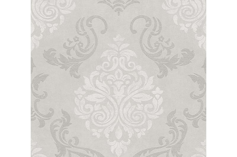 Barock Tapet Memory Ovävd Cream Silver - AS Creation - Inredning - Tapet - Mönstrad tapet