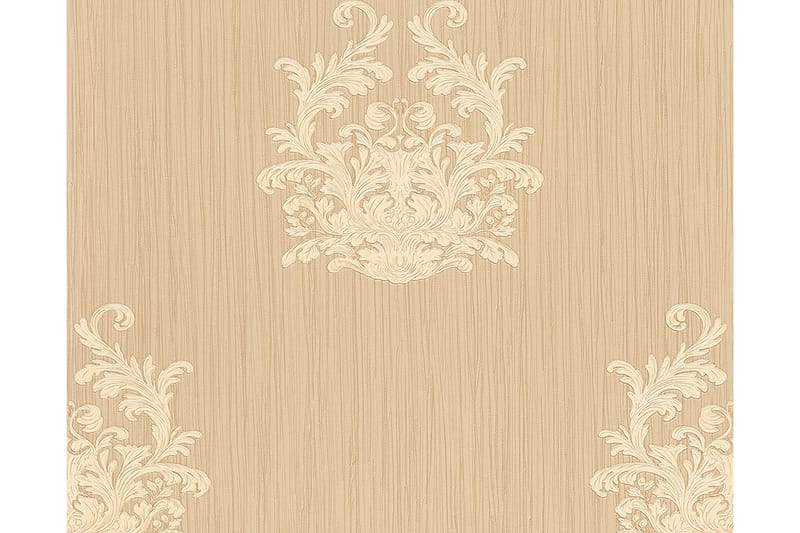 Barock Tapet Nobile Ovävd Beige Guld - AS Creation - Inredning - Tapet - Mönstrad tapet