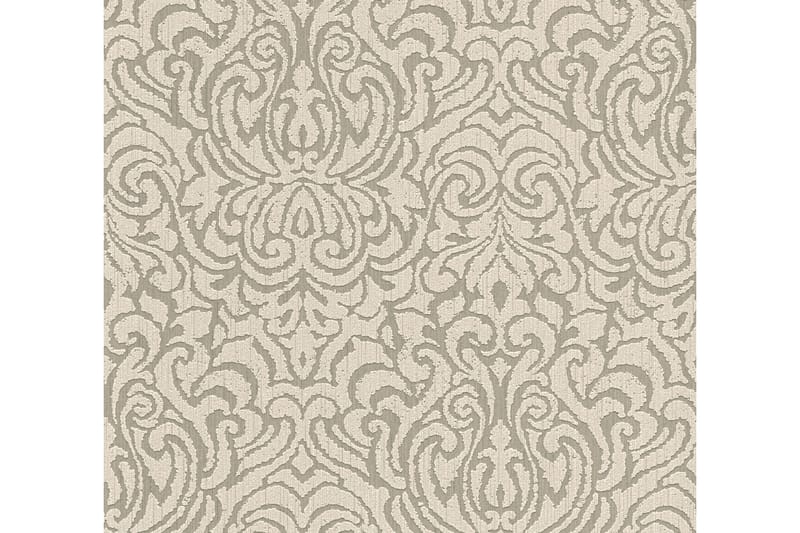 Barock Tapet Tessuto 2 Ovävd Beige Brun - AS Creation - Inredning - Tapet - Mönstrad tapet