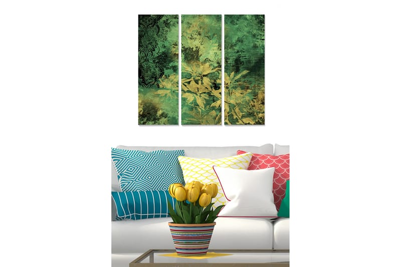 Canvastavla Scenic 3-pack Flerfärgad - 20x50 cm - Inredning - Tavlor & posters - Canvastavla