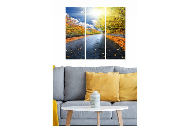 Canvastavla Scenic 3-pack Flerfärgad - 20x50 cm - Inredning - Tavlor & posters - Canvastavla