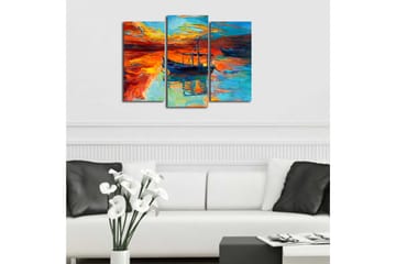 Canvastavla Scenic 3-pack Flerfärgad - 20x39 cm - Inredning - Tavlor & posters - Canvastavla