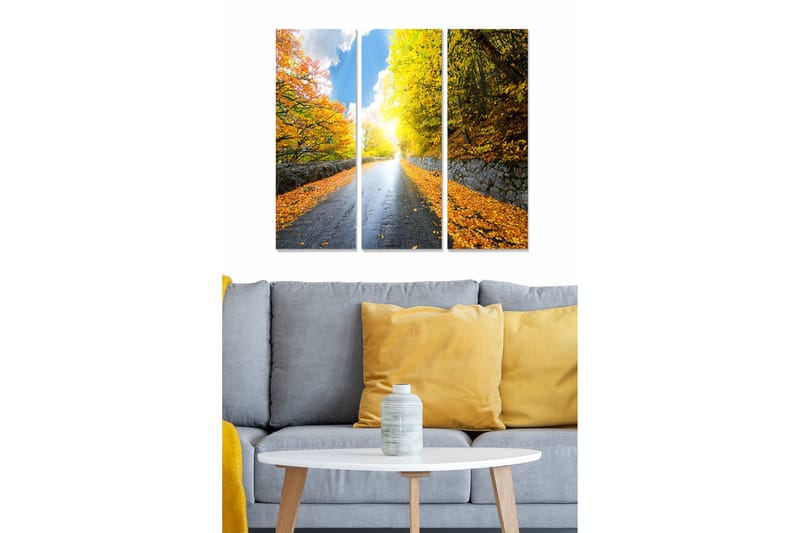 Canvastavla Scenic 3-pack Flerfärgad - 20x50 cm - Inredning - Tavlor & posters - Canvastavla