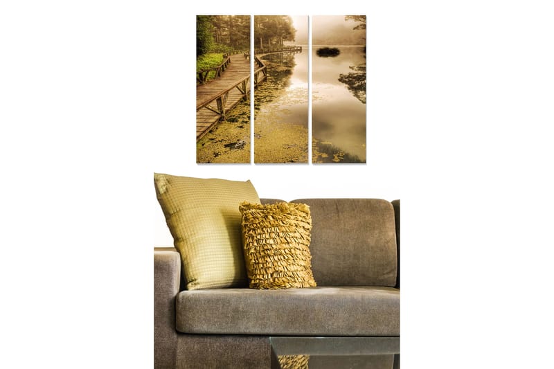 Canvastavla Scenic 3-pack Flerfärgad - 20x50 cm - Inredning - Tavlor & posters - Canvastavla