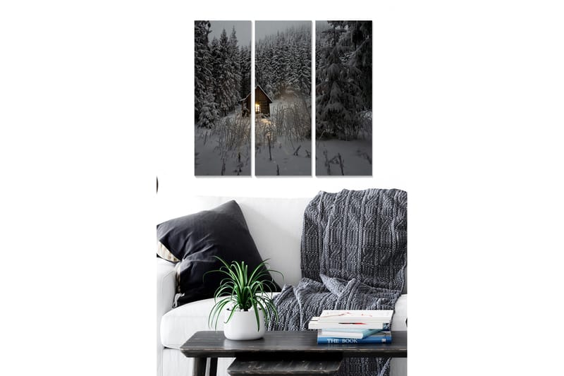 Canvastavla Scenic 3-pack Flerfärgad - 20x50 cm - Inredning - Tavlor & posters - Canvastavla