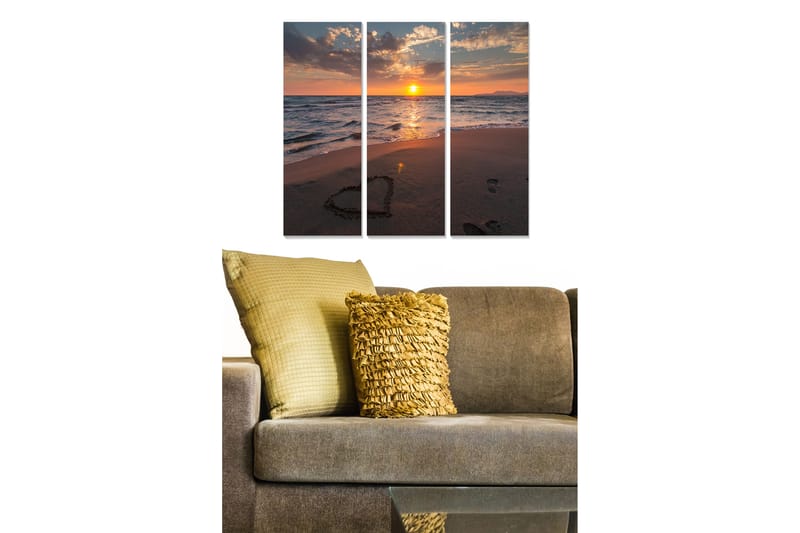 Canvastavla Scenic 3-pack Flerfärgad - 20x50 cm - Inredning - Tavlor & posters - Canvastavla