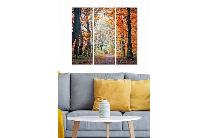 Canvastavla Scenic 3-pack Flerfärgad - 20x50 cm - Inredning - Tavlor & posters - Canvastavla