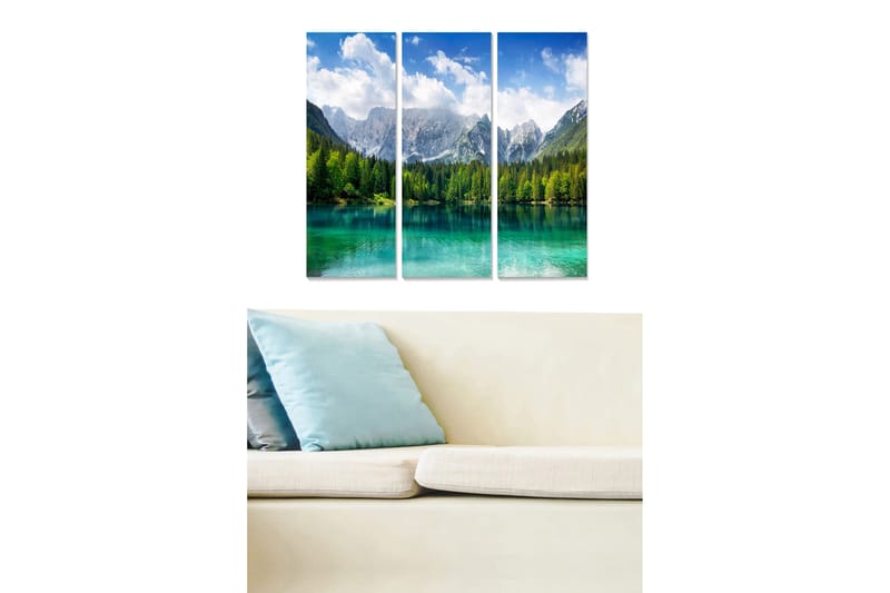 Canvastavla Scenic 3-pack Flerfärgad - 20x50 cm - Inredning - Tavlor & posters - Canvastavla