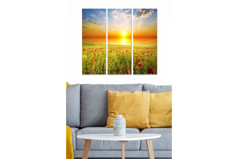 Canvastavla Scenic 3-pack Flerfärgad - 20x50 cm - Inredning - Tavlor & posters - Canvastavla