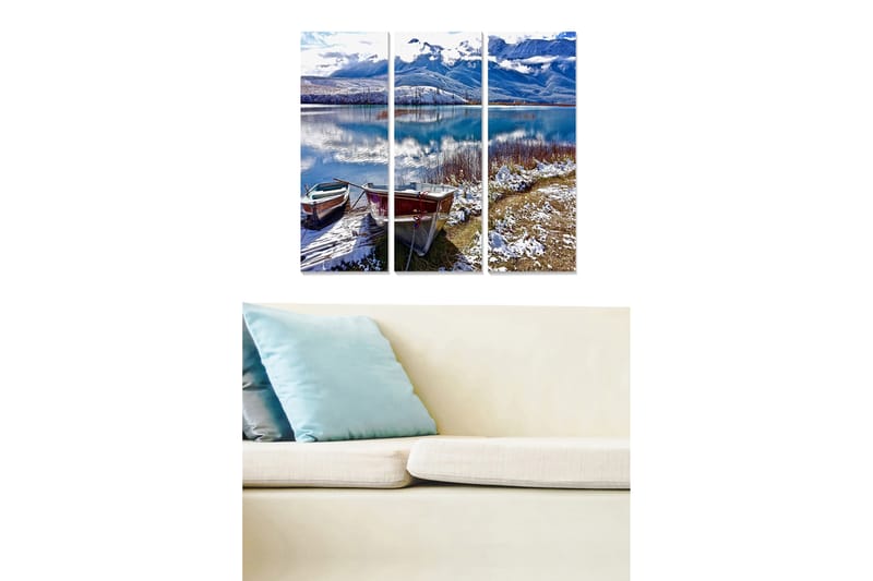 Canvastavla Scenic 3-pack Flerfärgad - 20x50 cm - Inredning - Tavlor & posters - Canvastavla