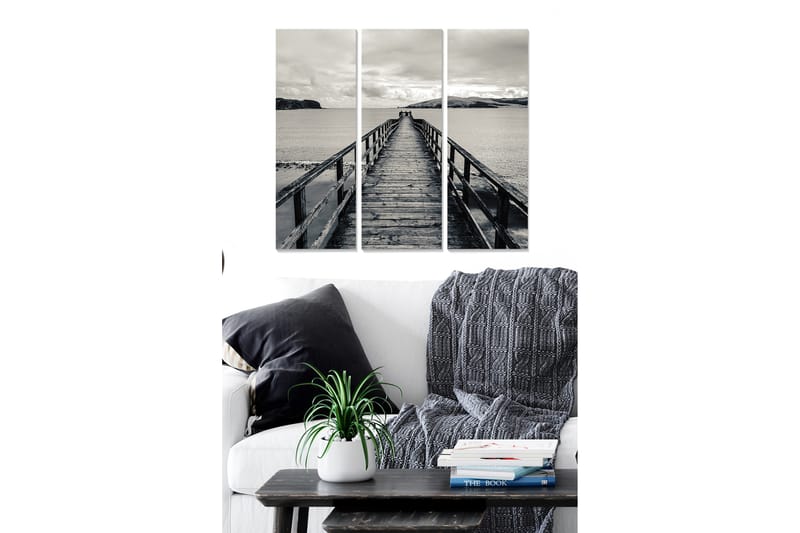 Canvastavla Scenic 3-pack Flerfärgad - 20x50 cm - Inredning - Tavlor & posters - Canvastavla