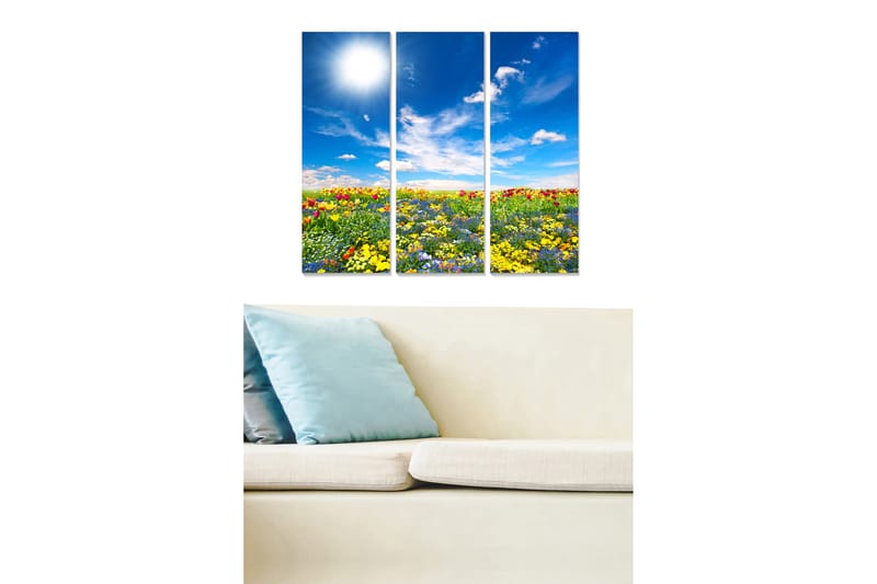 Canvastavla Scenic 3-pack Flerfärgad - 20x50 cm - Inredning - Tavlor & posters - Canvastavla