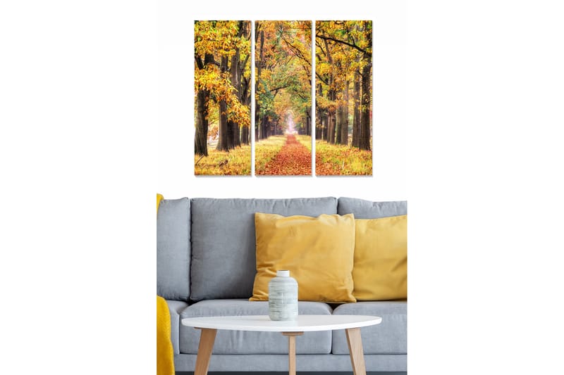 Canvastavla Scenic 3-pack Flerfärgad - 20x50 cm - Inredning - Tavlor & posters - Canvastavla