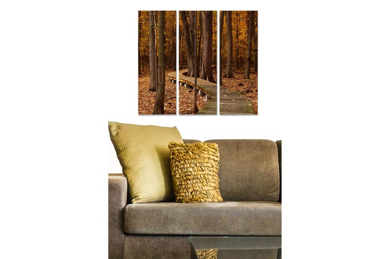 Canvastavla Scenic 3-pack Flerfärgad - 20x50 cm - Inredning - Tavlor & posters - Canvastavla