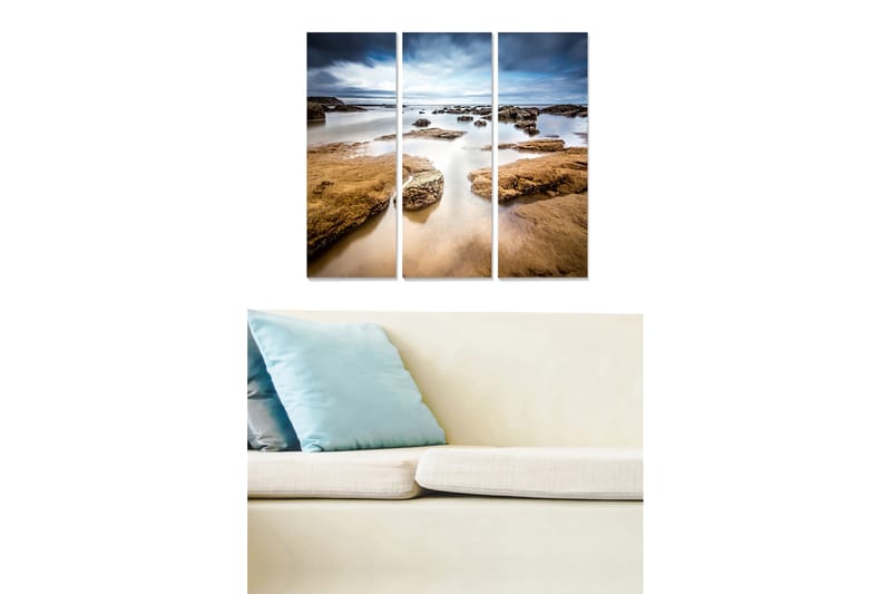 Canvastavla Scenic 3-pack Flerfärgad - 20x50 cm - Inredning - Tavlor & posters - Canvastavla