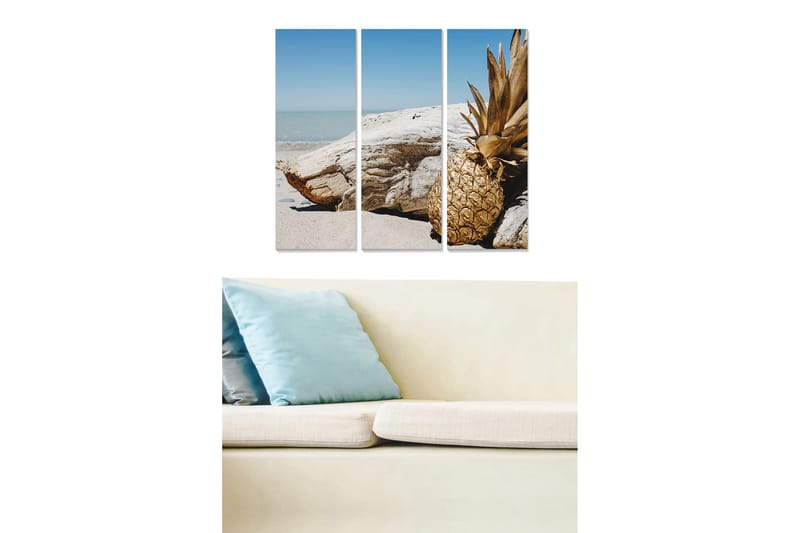 Canvastavla Scenic 3-pack Flerfärgad - 20x50 cm - Inredning - Tavlor & posters - Canvastavla