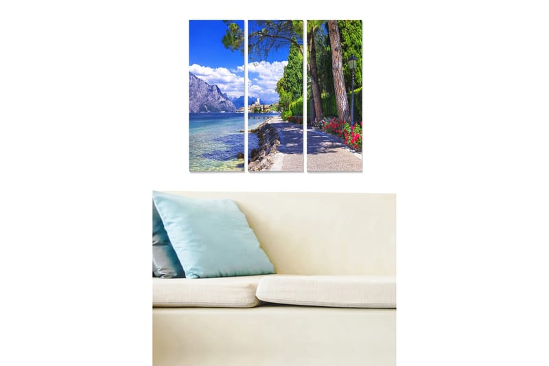 Canvastavla Scenic 3-pack Flerfärgad - 20x50 cm - Inredning - Tavlor & posters - Canvastavla