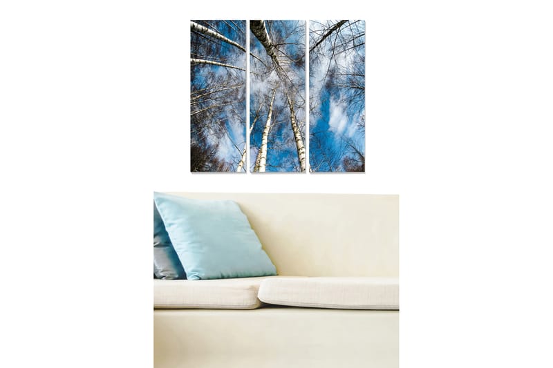 Canvastavla Scenic 3-pack Flerfärgad - 20x50 cm - Inredning - Tavlor & posters - Canvastavla