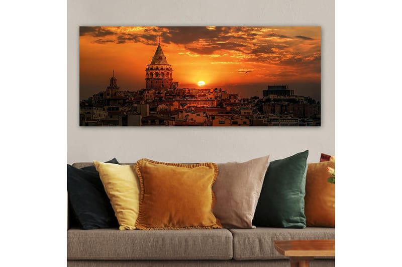 Canvastavla YTY Cities & Countries Flerfärgad - 120x50 cm - Inredning - Tavlor & posters - Canvastavla